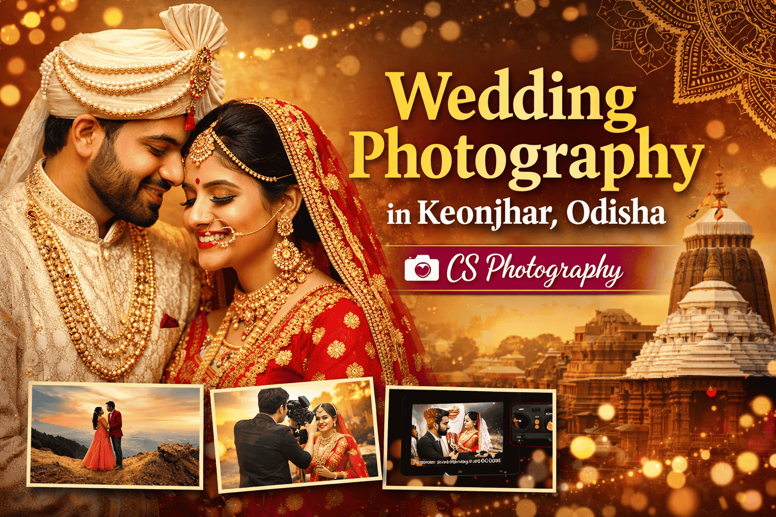 Best Wedding Photographer in Keonjhar, Odisha | CS Photography